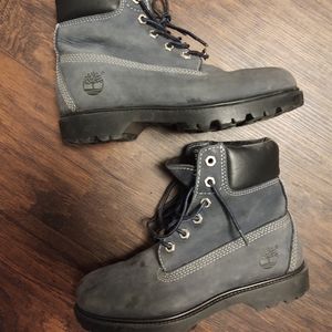 Grey Suede Timberland Boots - Price Firm
